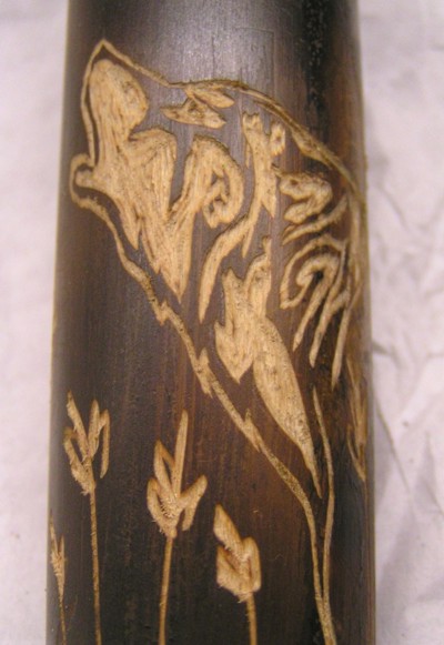 Leo the Flutemaker Master Carving Wolf 1