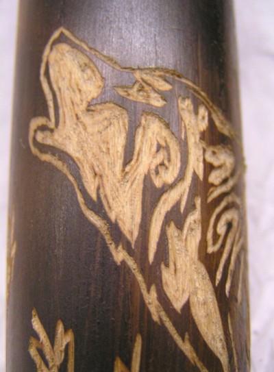 Leo the Flutemaker Master Carving Wolf 2