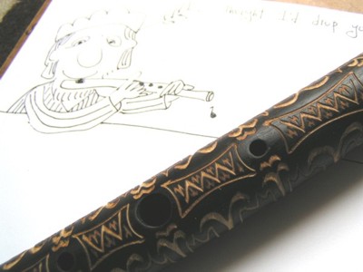 Leo the Flutemaker Master Carving 8.2