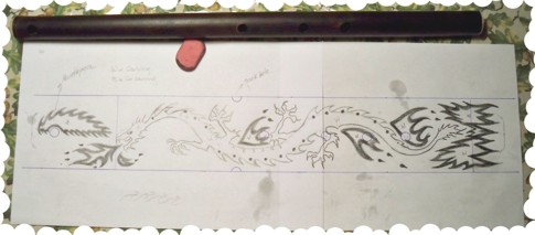 How to design Dragon Master Carved