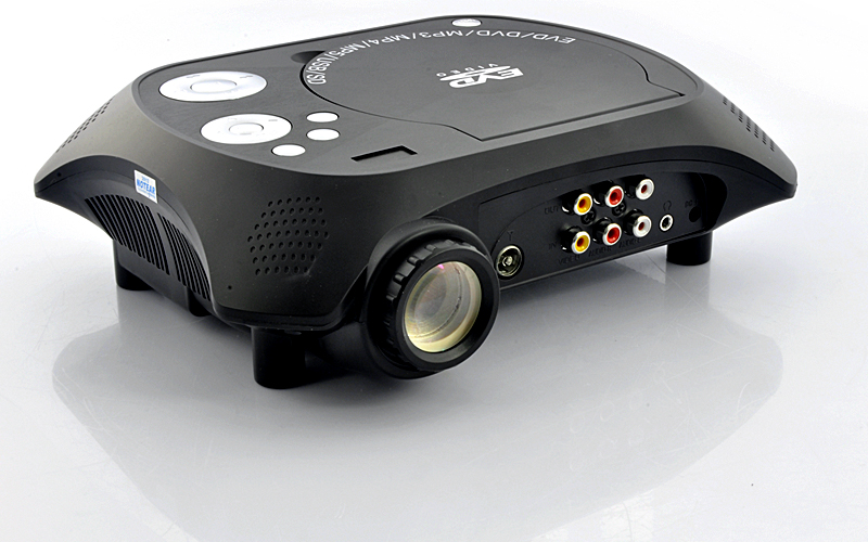 LED Multimedia Projector with DVD Player 480x320, 20 Lumens, 1001 eBay