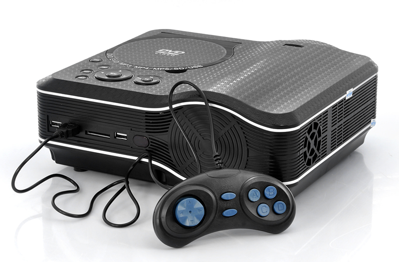 LED Projector with DVD Player 800x600, 30 Lumens, 1001 eBay