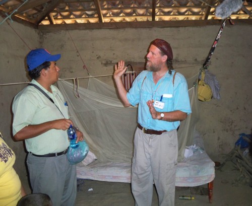 Casa muy humilde del Pastor de Uniles