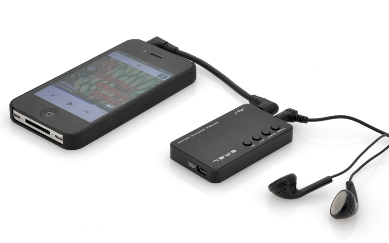 Portable Headphone Amplifier "SAP7" EQ Adjustment, BuiltIn Battery