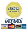 Acepto pago por las mayores tarjetas de Credito y por Pay Pal
